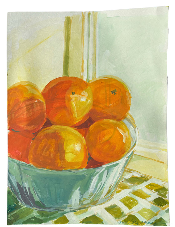 Oranges in Window Study