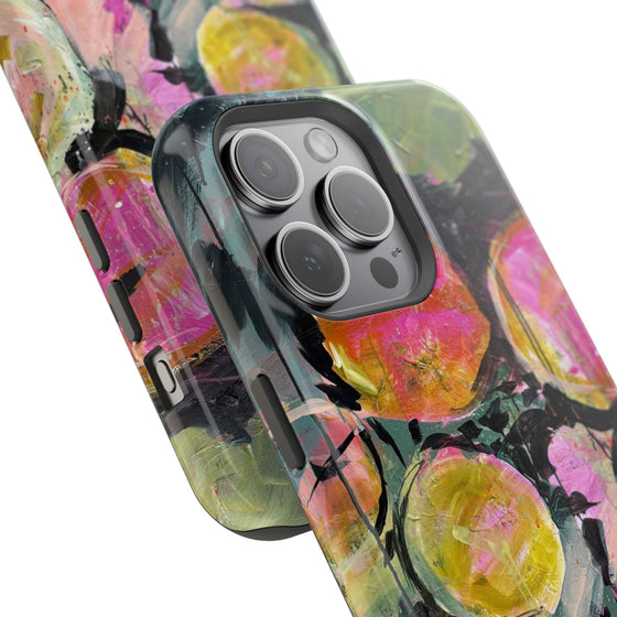 Maddie Grace Art Pink Lilypad MagSafe Tough Cases