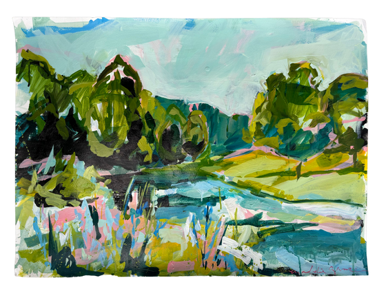 Landscape 30,  22” x 30”