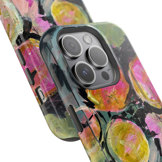 Maddie Grace Art Pink Lilypad MagSafe Tough Cases