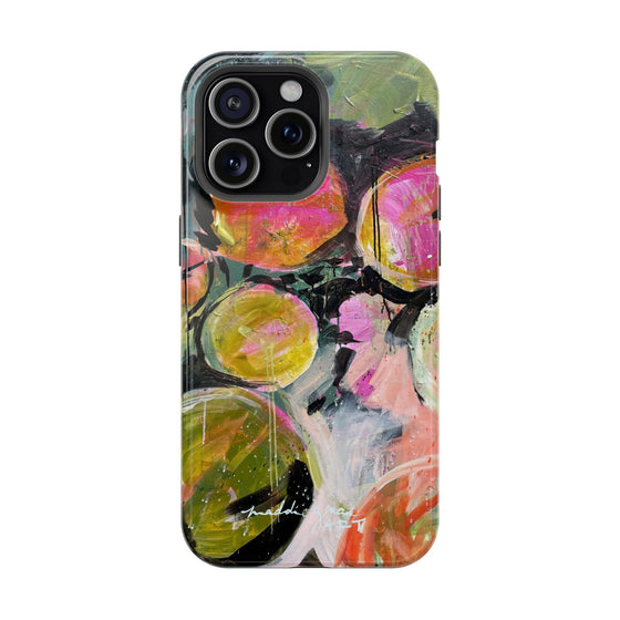 Maddie Grace Art Pink Lilypad MagSafe Tough Cases