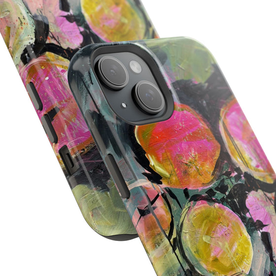 Maddie Grace Art Pink Lilypad MagSafe Tough Cases