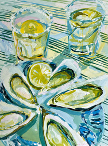 The World Is Your Oyster, 48x36"