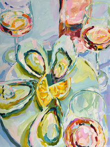  Oyster and Rosé, 48x36"