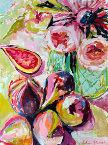  Figs and Floral, 48x36"