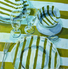  Stripes Here There Everywhere, 30x30