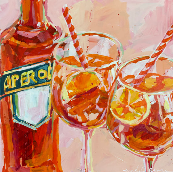 Aperol Spritzes, 20x20