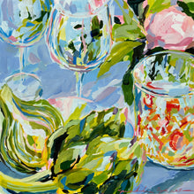 Purple Artichokes, 20x20"