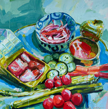  FishWife Lunch, 36x36'"