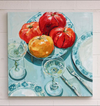 Tomato Tablescape, 30 x30