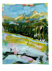  Landscape 14, 9.5” x 12”