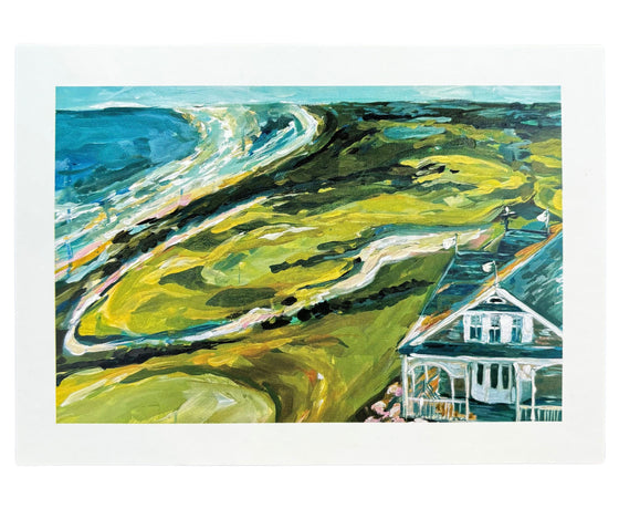 5x7" Golf Course Print