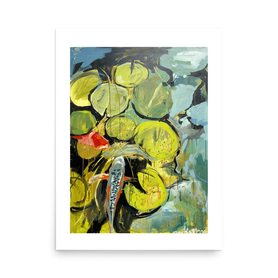 Mary Francis Lilypad Print